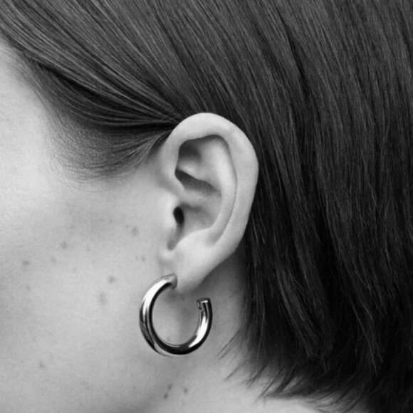 Sophie Buhai Silver Small Everyday Hoops